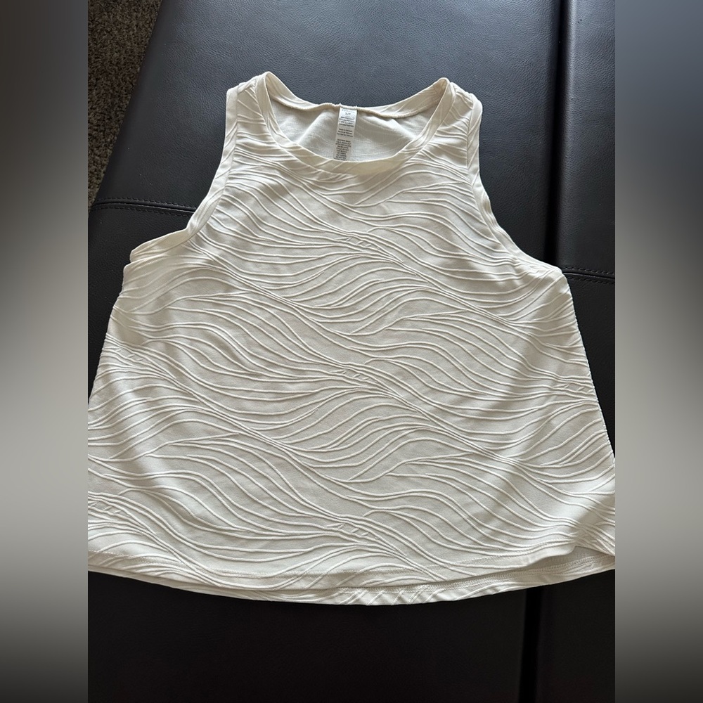 RBX cream Textured Women's Tank Top